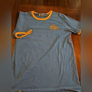 Blue and Yellow Dutch Bros Tee